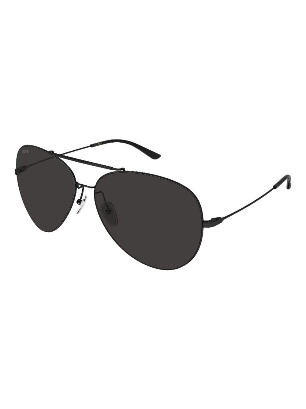 New Gucci Men's Sunglasses Black Grey Lens Metal Frame GG2172S 003 65